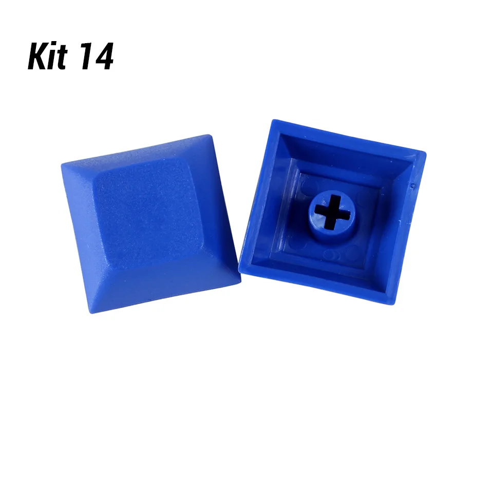 Dark Blue YMDK пустой DSA 1u Keycap 1,4 мм PBT для MX переключатели клавиатуры - Цвет: Dark Blue