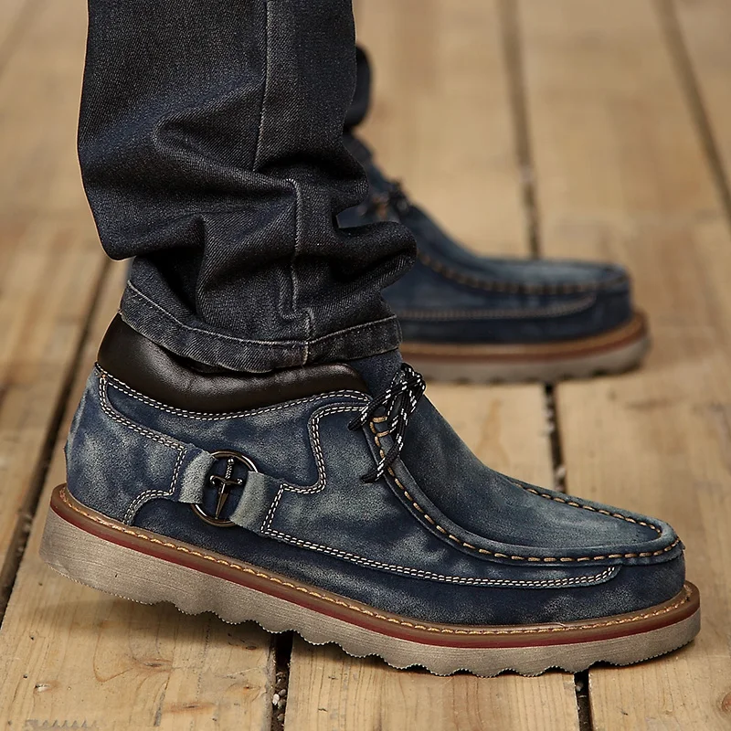 

Casual Shoes Men Breathable Light Leather Shoes Outdoor Sports Non Slip Soft Sole Comfortable Walking Shoes