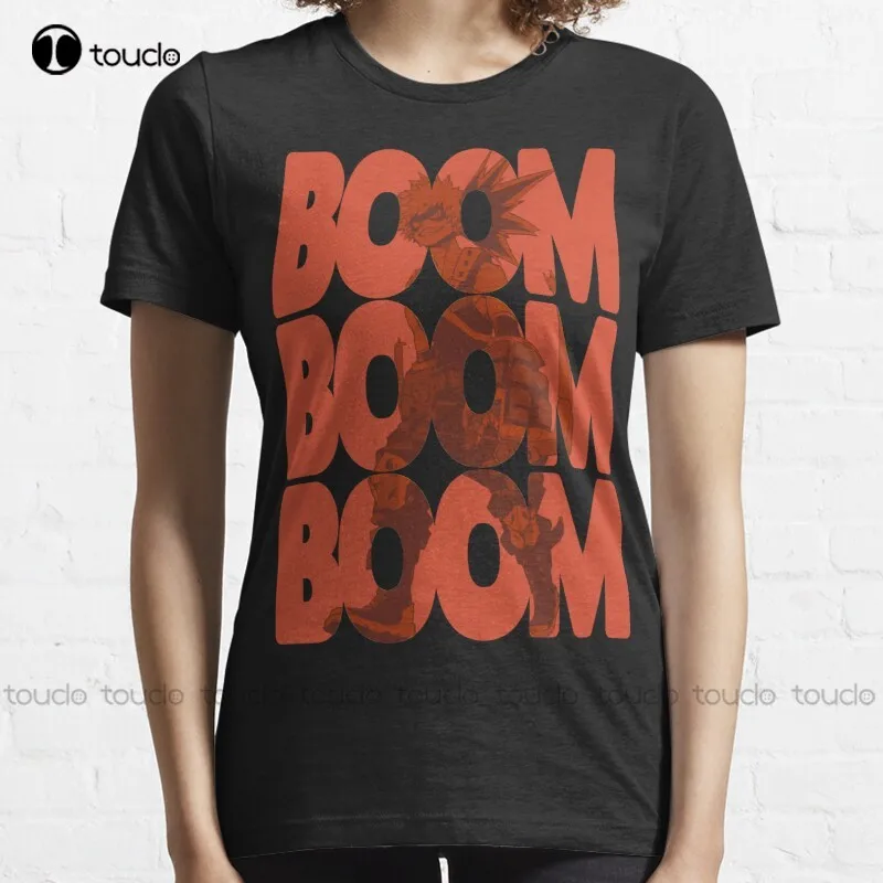 

Новая футболка Boom - Bakugou Katsuki, хлопковая футболка