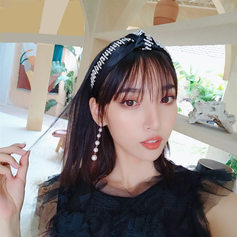 Корейская новая дамская головная повязка в виде чалмы высокого класса Бутик
