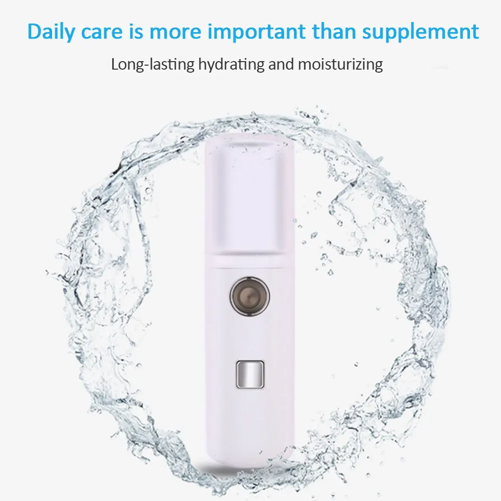 Горячая 20 мл Портативный спрей для лица нано отпариватель волос ультразвуковой