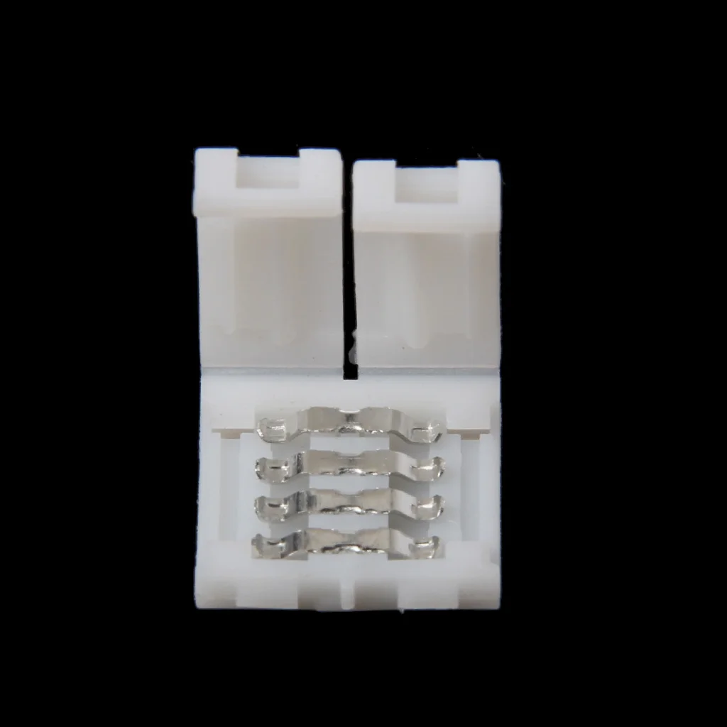 Solderless клип-на СОЕДИНИТЕЛЬ 4 Pin 10 мм для 5050 RGB светодиодные ленты светильник |