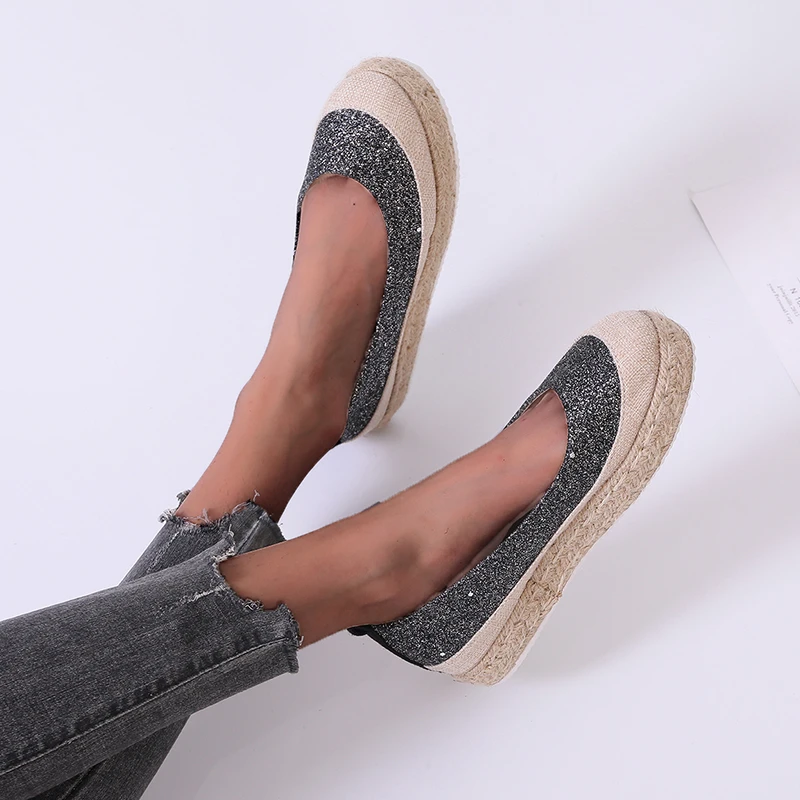 

2021 New Sneakers Women Vulcanized Shoes Ladies Color Matching Slip-On Sneakers for Female Casual Sport Shoes Fashion Sequins