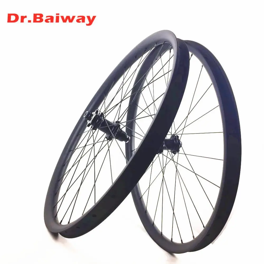 27 5 er mtb wheelset 30*35 мм AM бескамерные ассиметричные горный велосипед Углеродные
