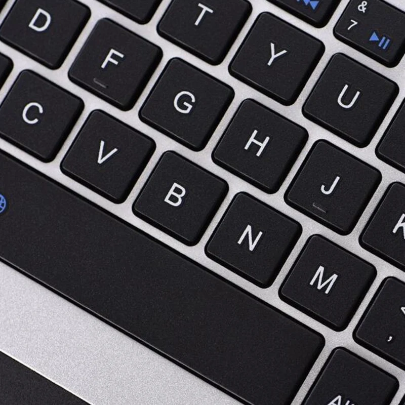 

Universal Touchpad Keyboard Bluetooth Aluminum Alloy Wireless Keyboard for All Tablet Keyboard Windows Mac Android Ios