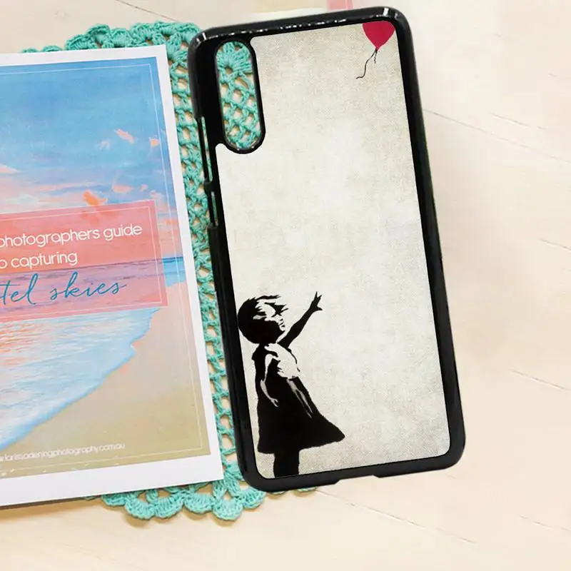 

Street Art Banksy Graffiti Phone Case PC for iPhone 11 12 pro XS MAX 8 7 6 6S Plus X 5S SE 2020 XR