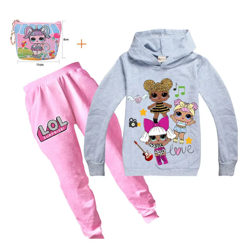 Новинка 2019 года Детский костюм с капюшоном длинными рукавами и изображением