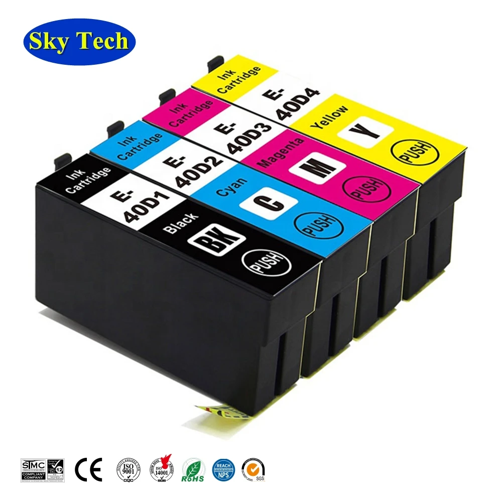 Совместимый картридж с чернилами для принтеров серии Epson 40D1 40D4 T40D1|Чернильные