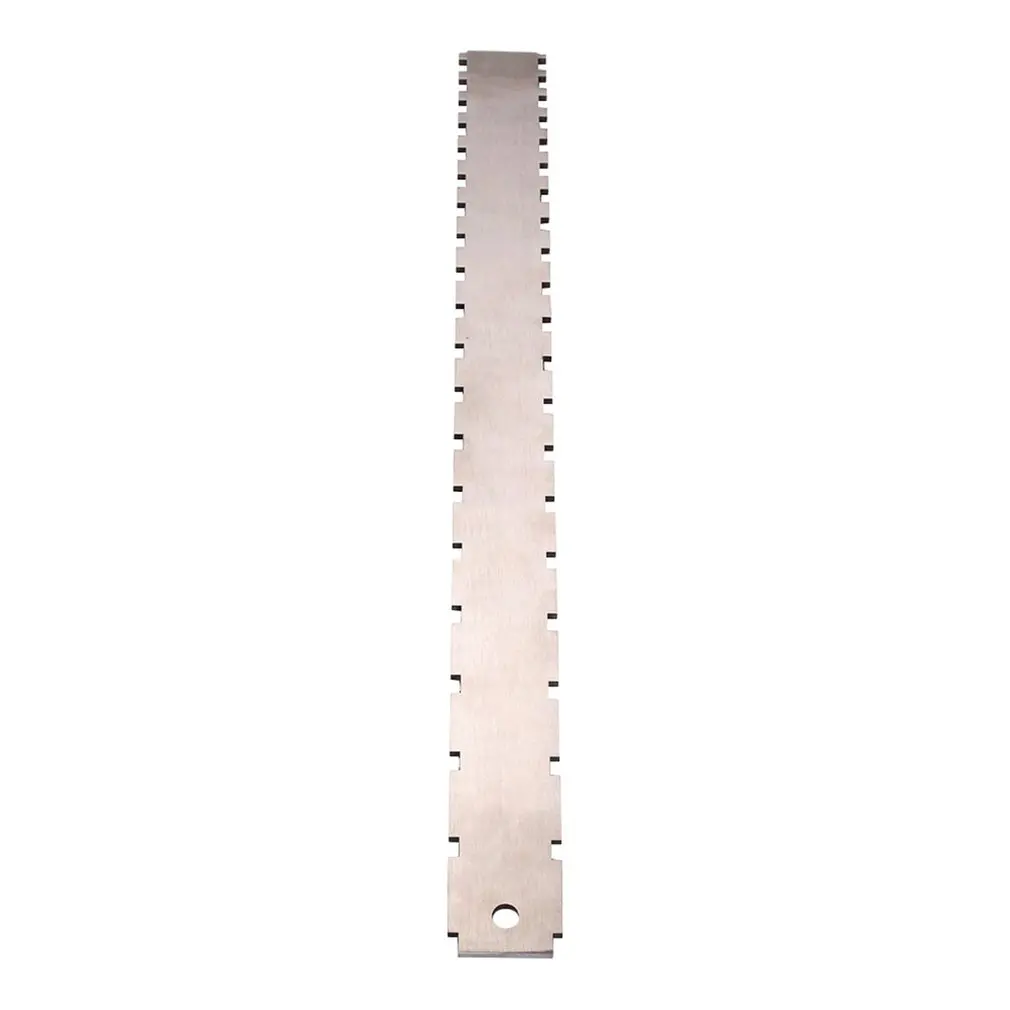 

Guitar Neck Notched Straight Edge Luthiers Tool For Most Electric Guitars For Gibson Fretboard And Frets Stainless Steel