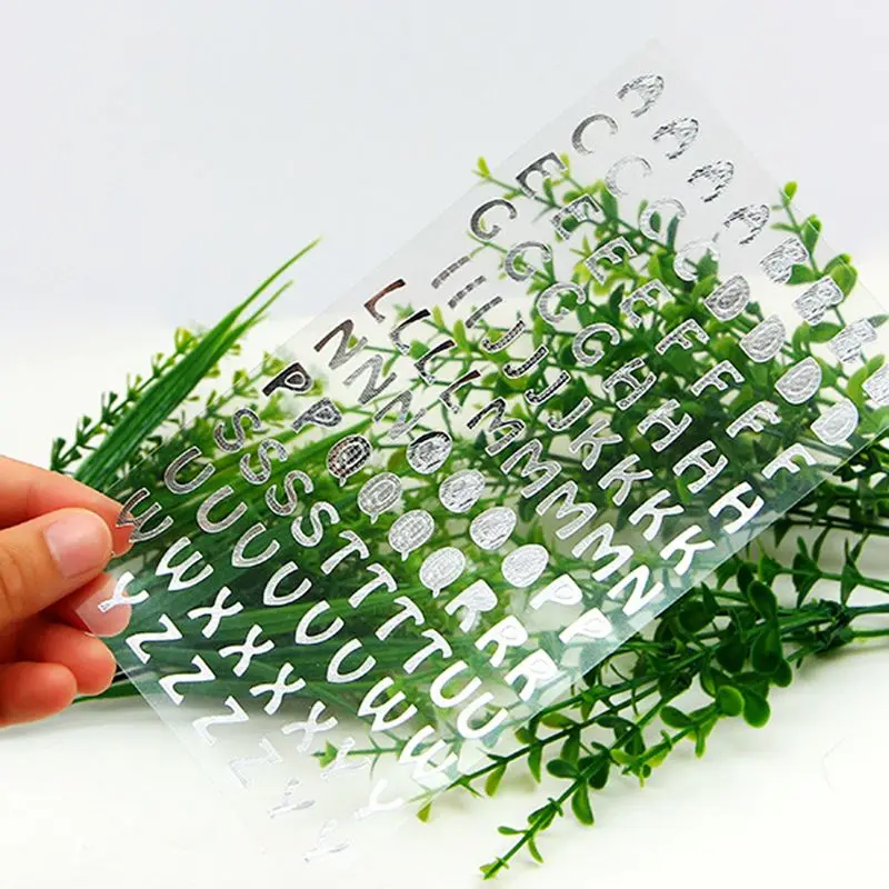 Наклейки цифровой буквенный номер метки DIY наклейки для альбом записная книжка