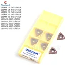 Твердосплавная вставка 16ERM 16IRM 1.0ISO 1.5ISO 2.0ISO 2.5ISO 3.0ISO LF6018, режущие инструменты для токарного станка с ЧПУ, для нержавеющей стали