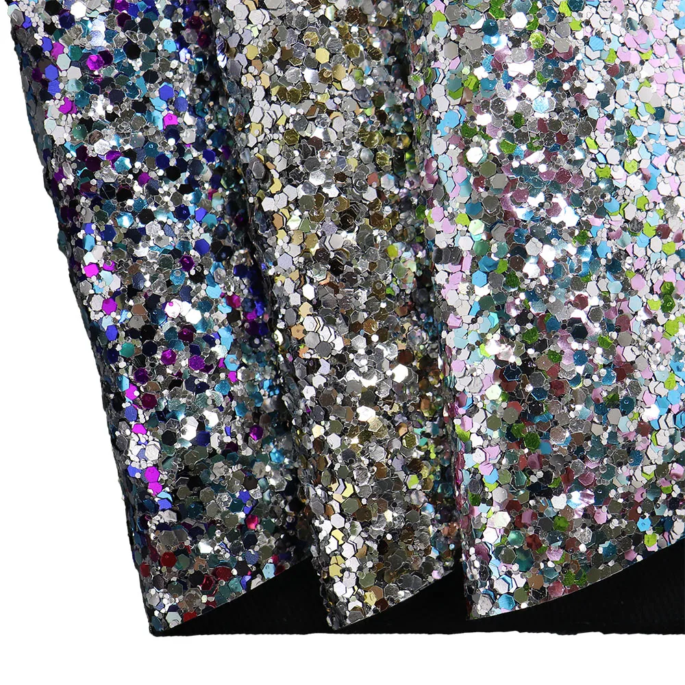 30x134 см рулон красочная большая крупная блестящая ткань кожа с саржевой основой