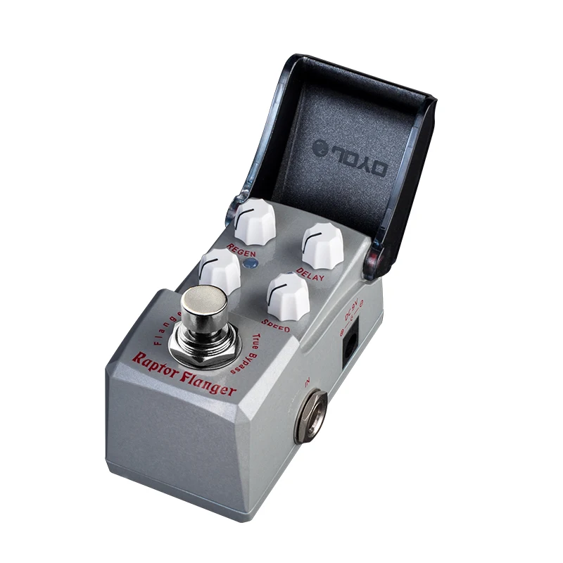 JOYO JF 327 педаль для гитарных эффектов/Raptor Flanger Ironman Мини ведро дизайн