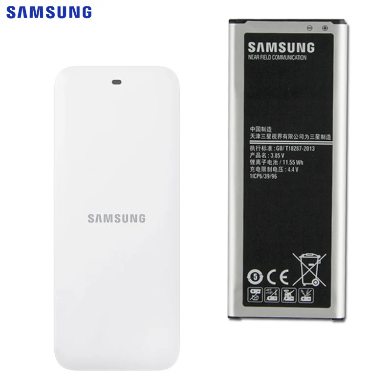 Оригинальный аккумулятор SAMSUNG + зарядное устройство для Samsung GALAXY NOTE 4 N9106W N9100 N9108V