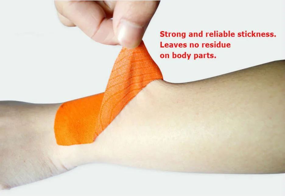 1 Roll Elastic Kinesiology Sports Tape Muscle Pain Care Therapeutic Multicolored muscle stickers cotton tape hypoallergenic F1