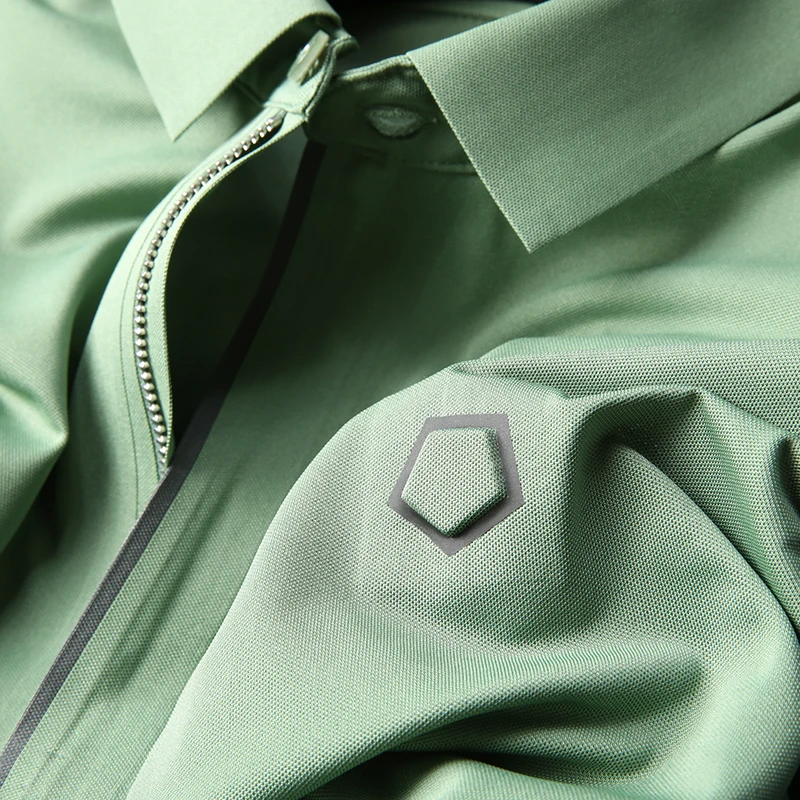 JSBD новая осенняя/зимняя футболка с отворотом мужская деловая Базовая