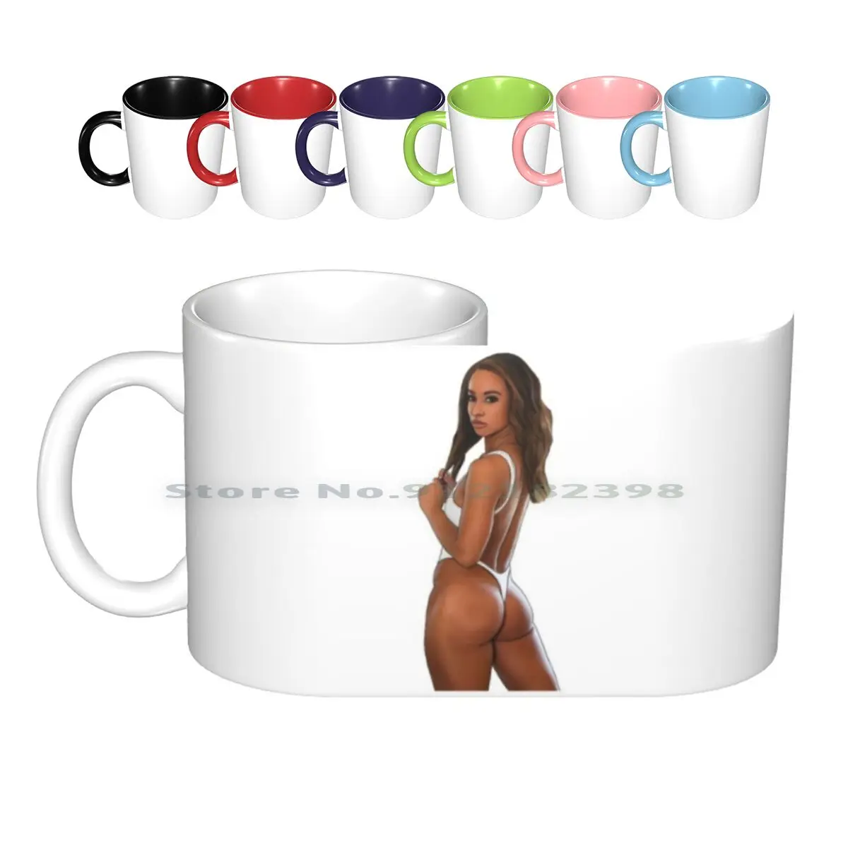 

Teanna Trump Posing Ceramic Mugs Coffee Cups Milk Tea Mug Teanna Trump Teanna Trump Sexy White Black Star Star Ebony Big Butt