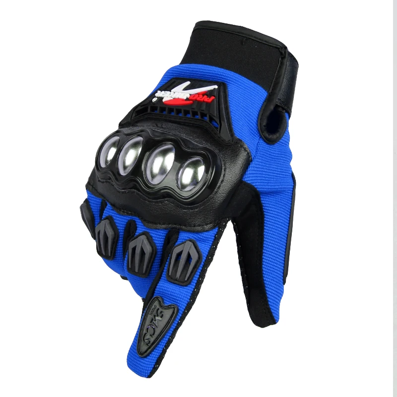 Мотоциклетные Перчатки с закрытыми пальцами Нескользящие из нержавеющей стали