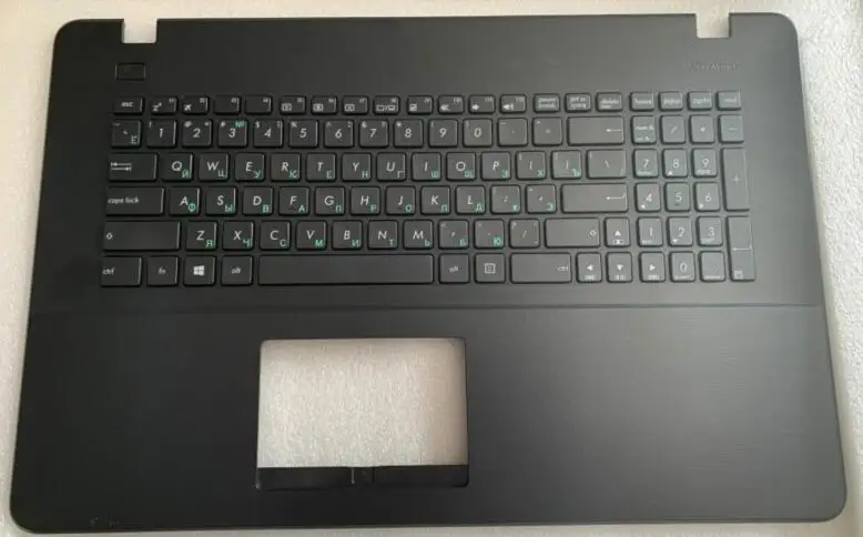 Черный RU Клавиатура для ноутбука asus R752 R752L x751 X751L X751LA X751LAV X751LD X751LDV X751LK X751LN Клавиатура ноутбука C крышка - Цвет: Черный