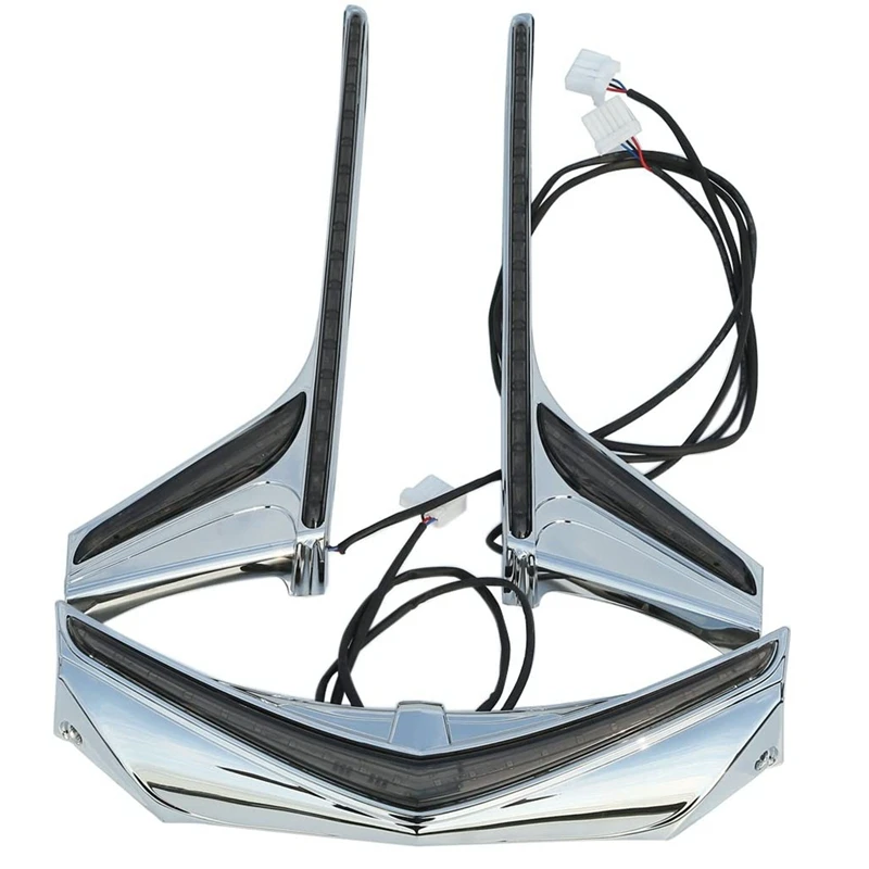 

Motorcycle Fender Tip Accent Vertical LED Tail Light Strip for Honda Goldwing F6B GL1800 13-17