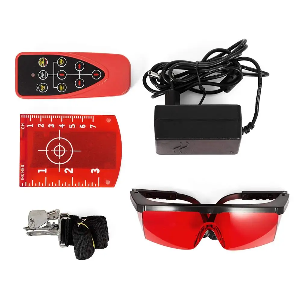 

Updated 360 Degree Diameter 150m Automatic Self-leveling Red Laser Level Adjustment Laser Level Set Spot Free Shipping