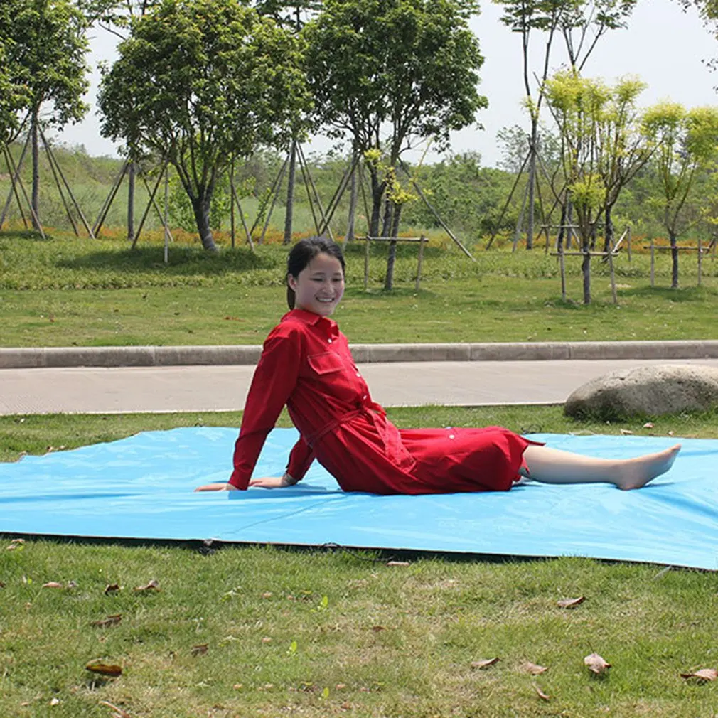 Квадратный навес многофункциональный туристический коврик толстая ткань