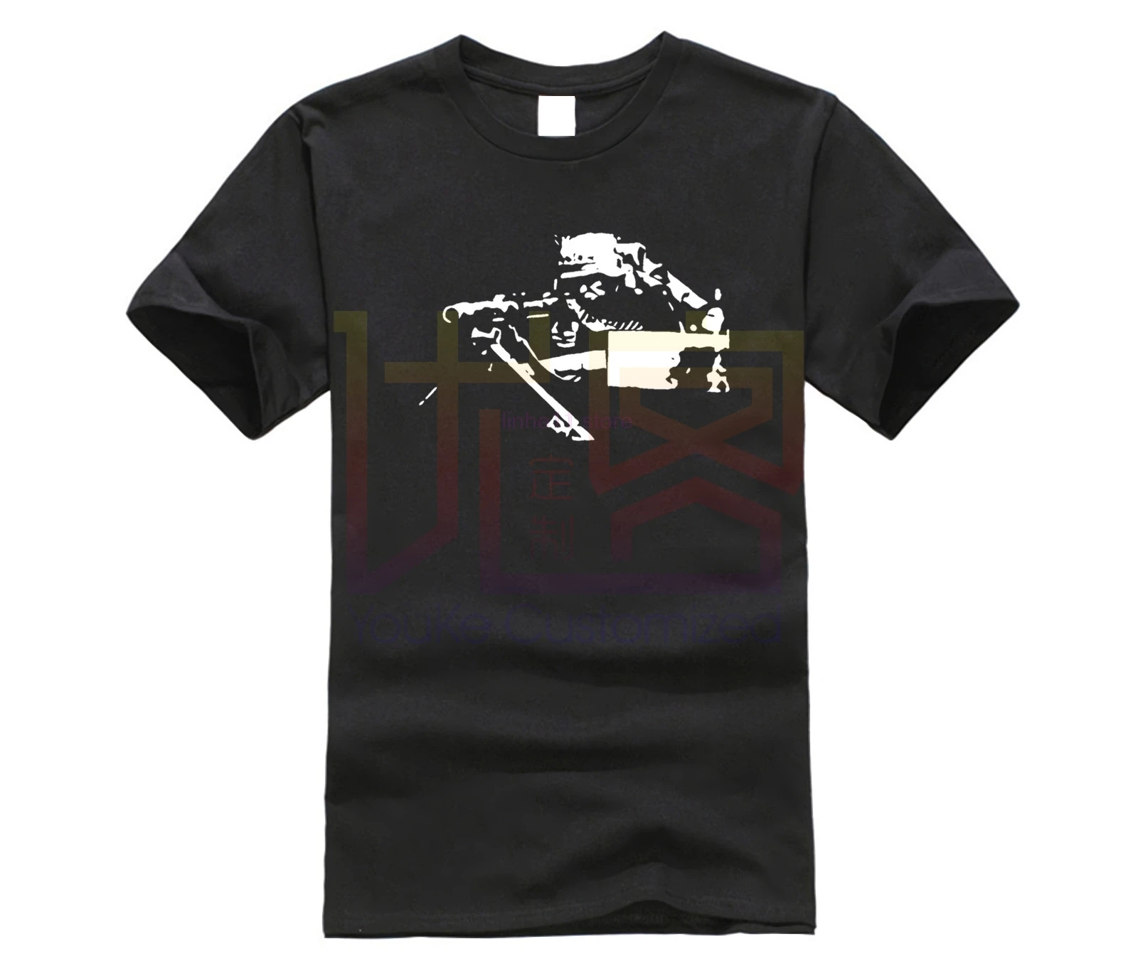 Немецкая футболка MG34 с автоматом во время Второй мировой войны - купить по