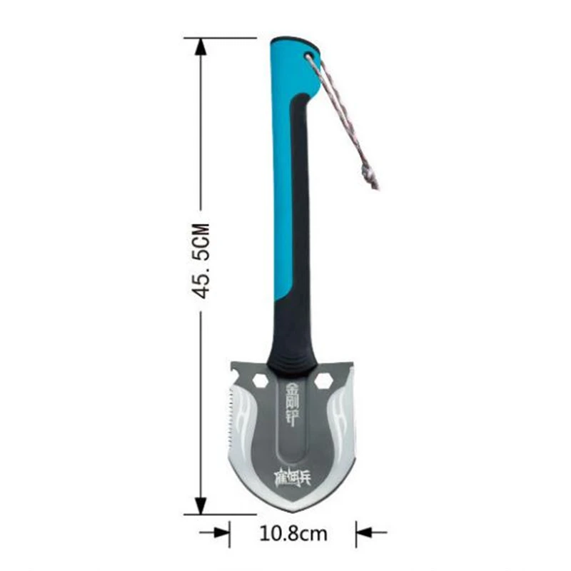 

Multifunctional Camping Tactical Shovel Spade Outdooors Professional Survival Emergency Self Defense Tools Kit