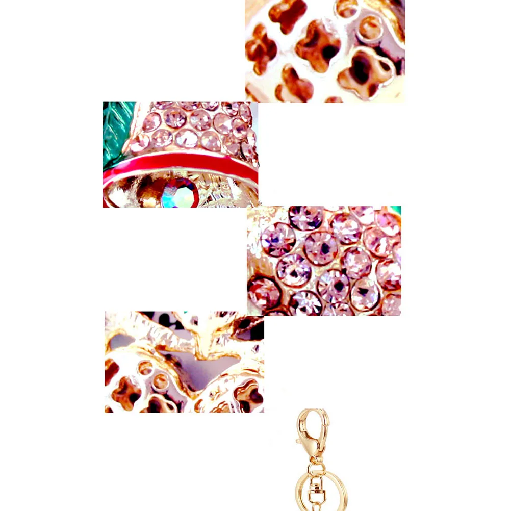 1 шт колокольчики брелок для ключей со стразами очаровательный милый модный