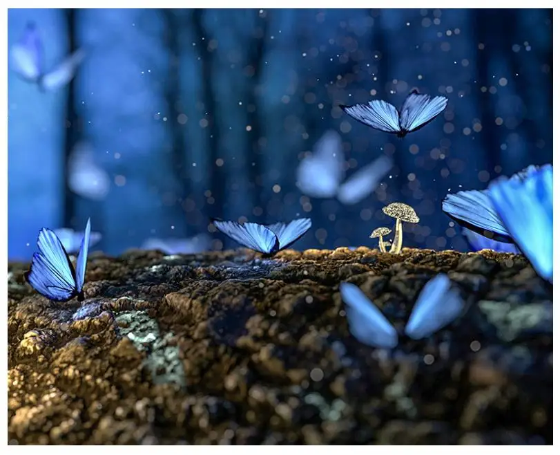 Алмазная живопись в виде бабочки вышивка стразами картина мозаика наклейка