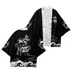 Кардиган женскиймужской в японском стиле, рубашка для косплея в стиле Харадзюку, рассекающая демонов, юката, наружное кимоно на Хэллоуин и Рождество, 2020