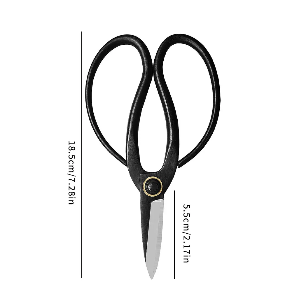

Pruning Shears Garden Hedge Clip Trimming Scissors For Arranging Flower Plants Traditional Vintage Black Coated Trimming Scissor