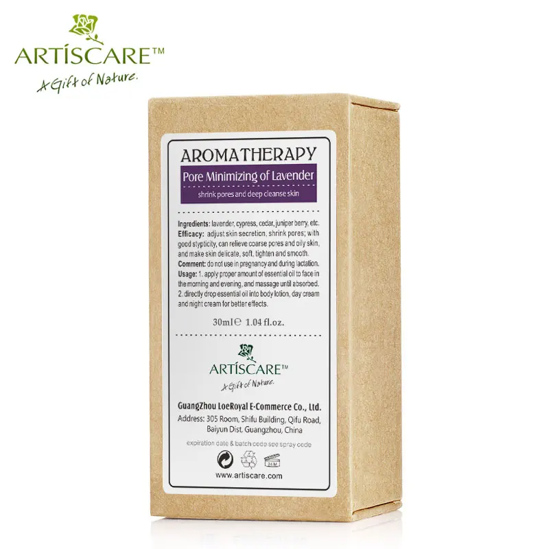 ARTISCARE минимайзер пор эфирное масло контроль жирности Глубокая очистка