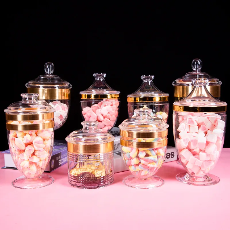 

Food Grade Plastic Acrylic Candy Transparent Sealed Jar Kitchen Spice Whole Grains Dried Fruit Snack High Capacity Storage Box