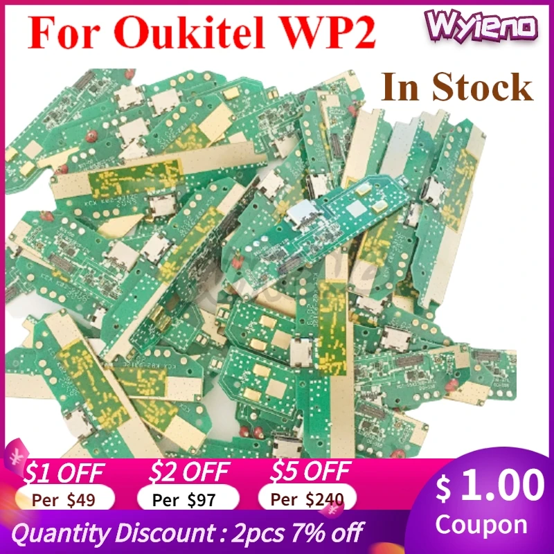 Оригинальный зарядный USB порт Wyieno для док станции Oukitel WP2 штепсельная плата с