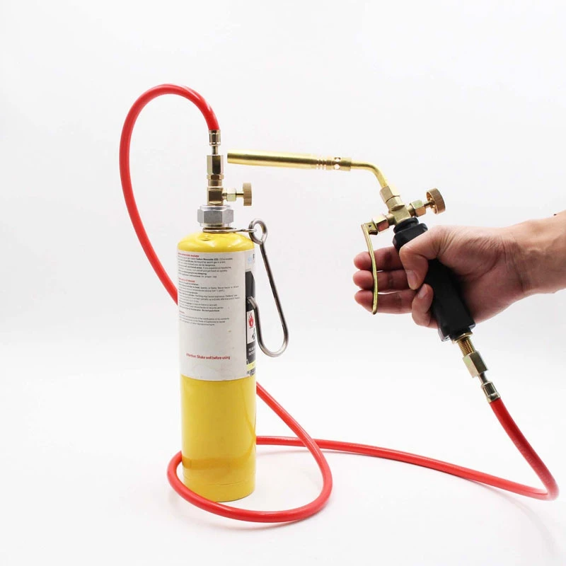 Пайка сварочный шланг фонарь MAPP пропан пайки с 1 6 М шланг|Сварочные горелки| |