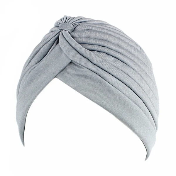 

Bohemian Women Turban Hat Stretchy Hijab Cotton Cross Muslim Caps Headscarf Knot Twist Turban India Hat Lady Chemo Cap Head Wrap