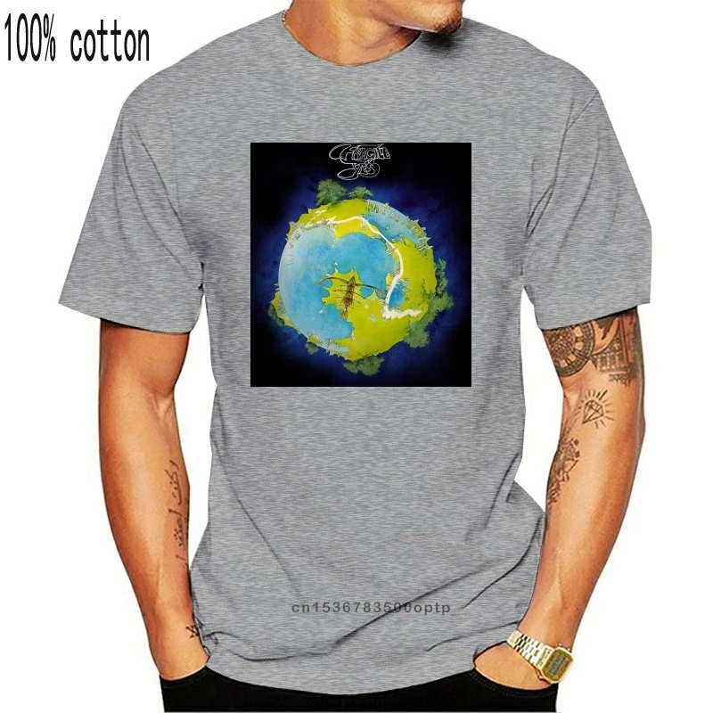 Футболка известного бренда Лицензированная Подлинная да хрупкая альбом