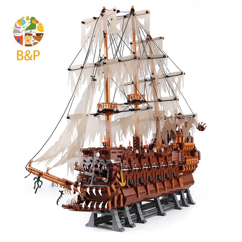 16016 серия фильмов корабль пиратов из стран Карибского моря голландский Летающий