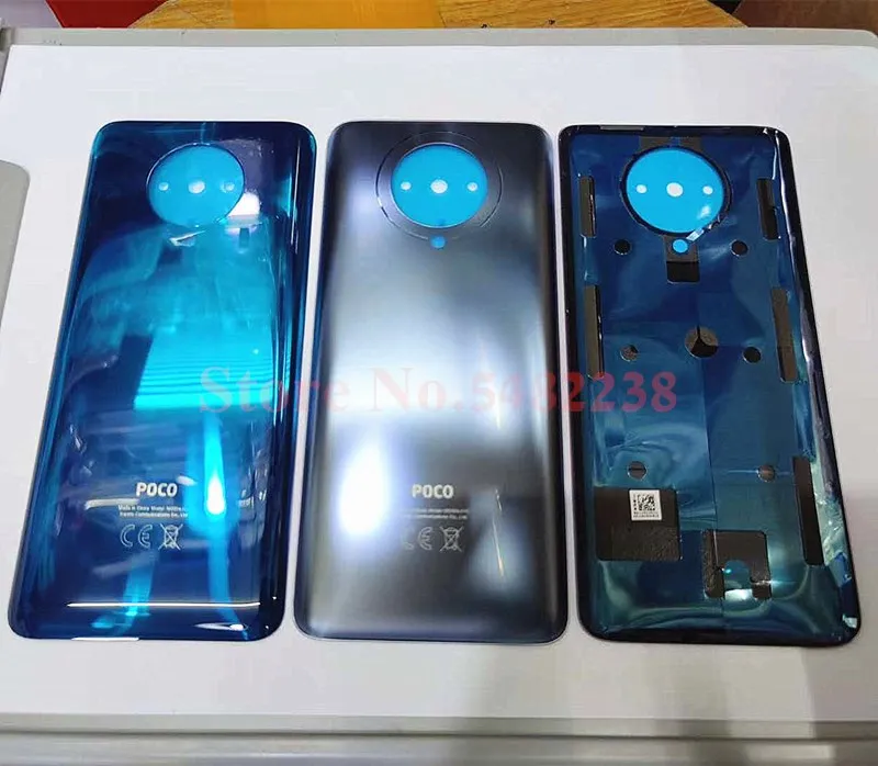 100 original back battery cover for xiaomi poco f2 pro mobile phone case rear housing door replacement parts free global shipping