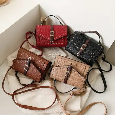 Сумки для женщин новинка 2020 Модная Портативная маленькая квадратная сумка с