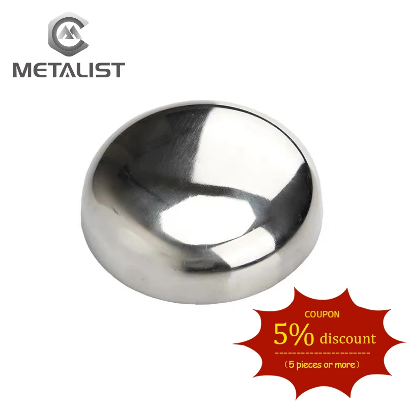 Металлист высокого качества 63 мм OD SS304 санитарная Сварка из нержавеющей стали