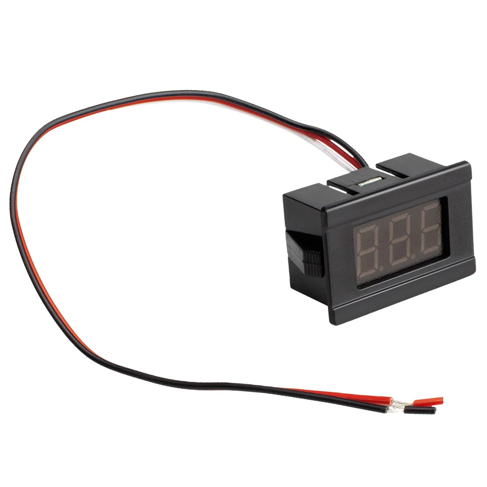 10 шт./лот 3 провода 0 36 &quotDC 100V Цифровой вольтметр для 12V 24V 36V 48V 60V 72V 84V батарея