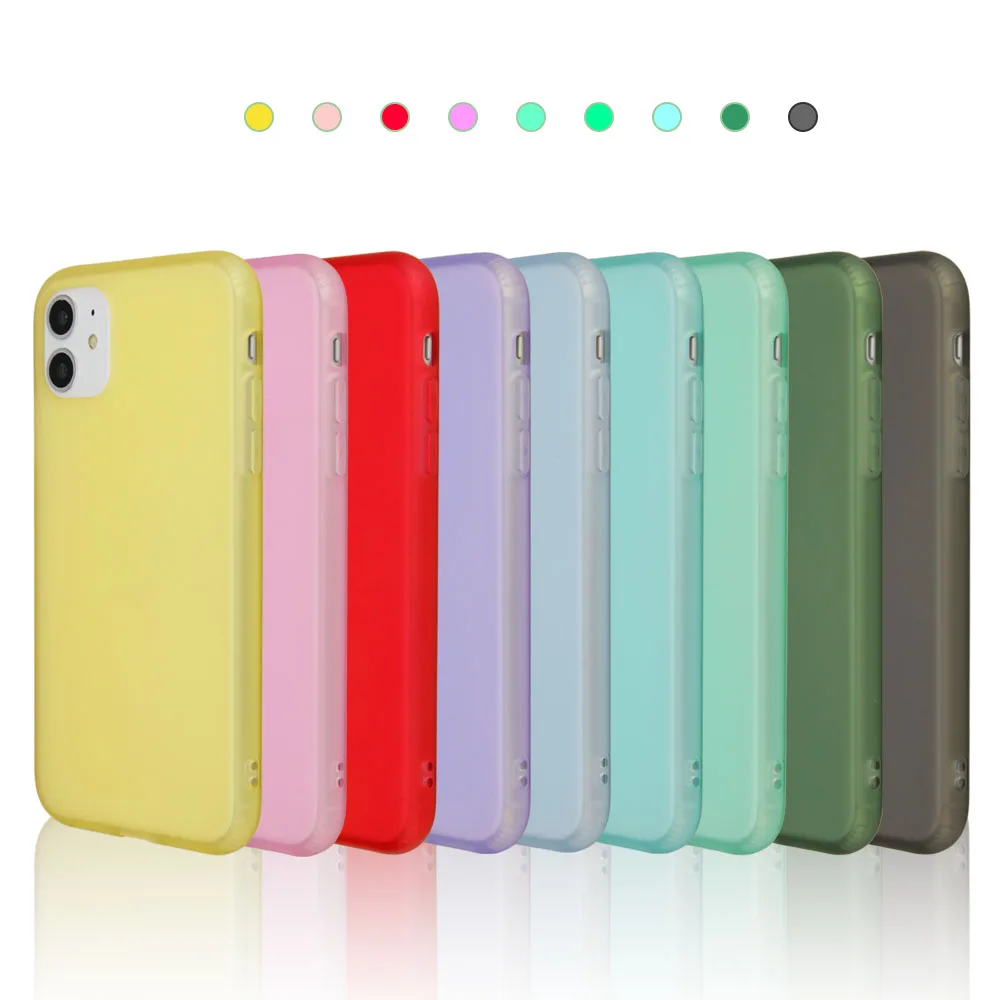 

Hot matte phone case transparent color Liquid emulsion silicone phone case for iPhone 6 7 8 X XS MAX XR 11 PRO MAX SE2020 case