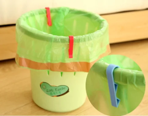 2 предмета Творческий мусорный бочонок зажим держатель Японии мешок для мусора