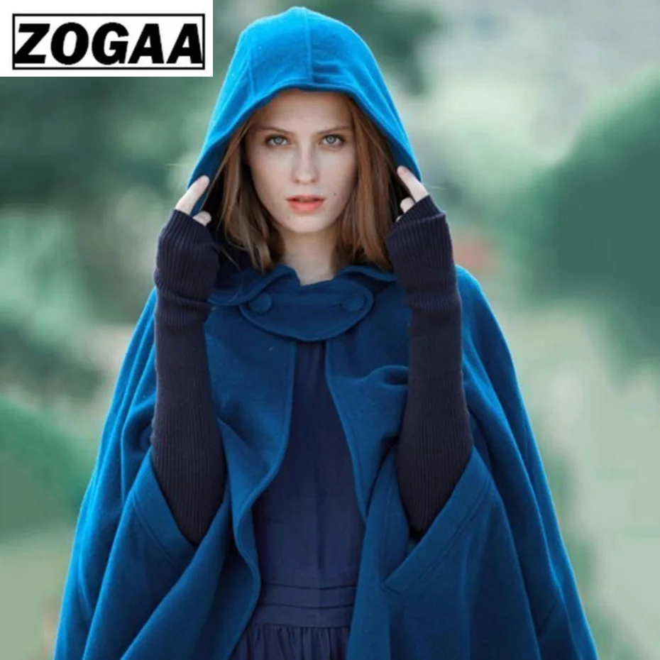 ZOGAA зимний женский плащ высокого качества дизайнерский винтажный Толстый с