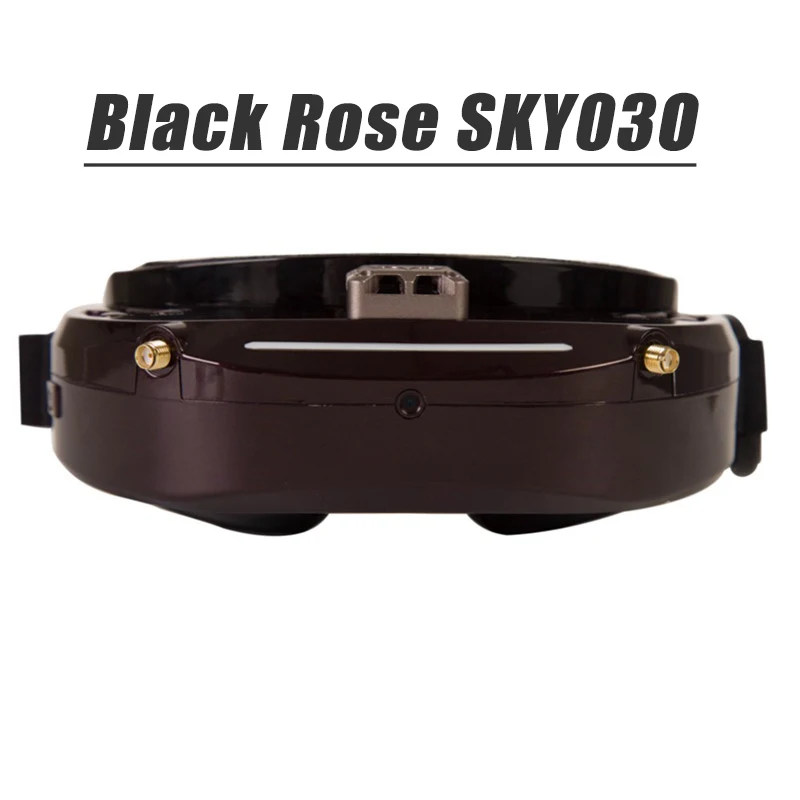 Black Rose SKY03O Skyzone SKY03O O светодиодный/SKY03S 5,8 ГГц 48CH разнообразие FPV очки поддержка OSD DVR HDMI и светодиодный вентилятор для радиоуправляемого дрона Accs - Цвет: Black Rose SKY03O