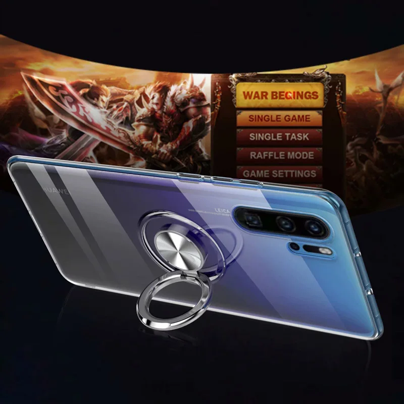 Кронштейн чехол s для huawei P30 Pro роскошный Магнитный Автомобильный держатель
