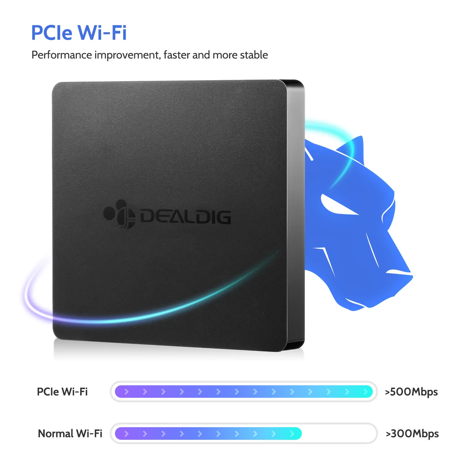 DEALDIG BOXD7 Android 7 1 tv Box 6K HD Allwinner H6 четырехъядерный Mali T720 MP2 телеприставка 2GB 16GB 2 4G/5 8G WiFi