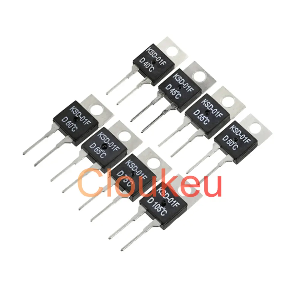 Переключатель температуры KSD-01F/JUC-31F 5 шт. терморегулятор до-220 H/D